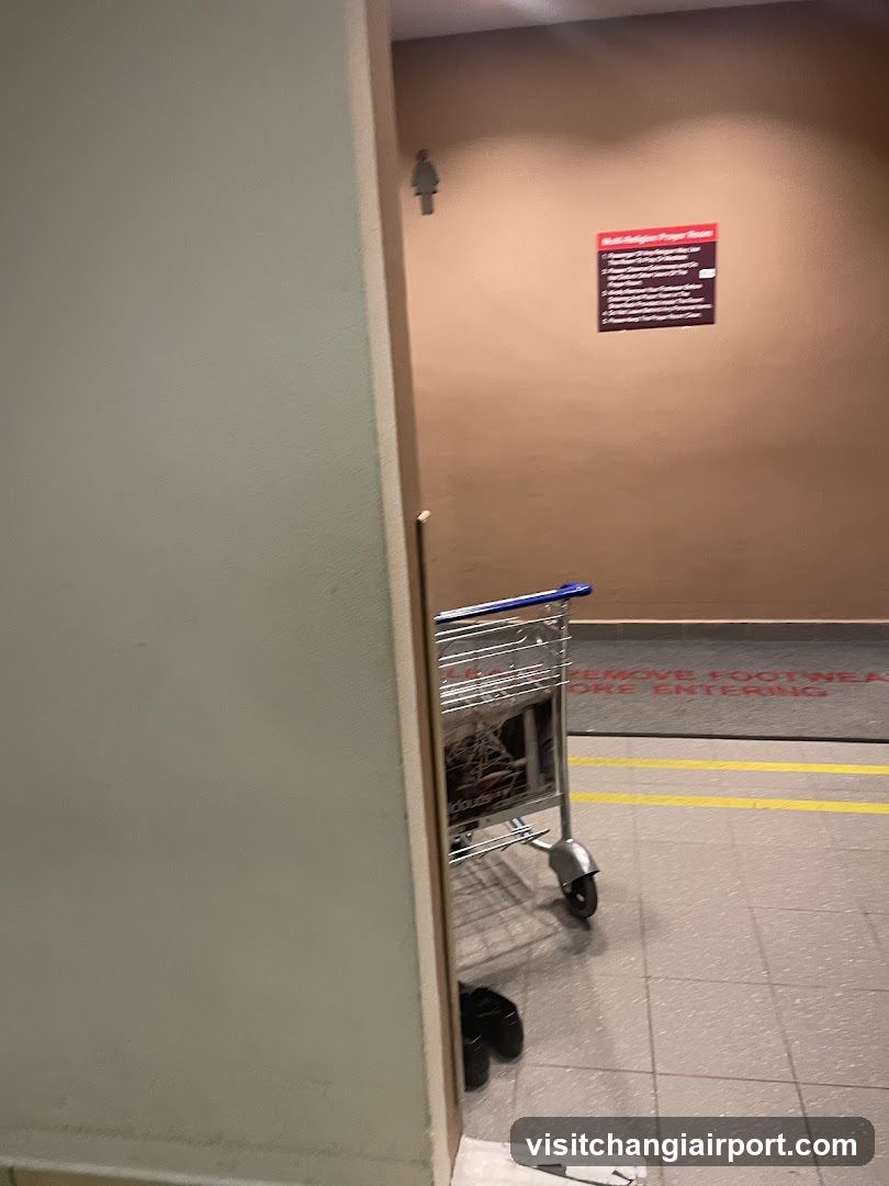 Prayer Room Changi Airport T3 G floor