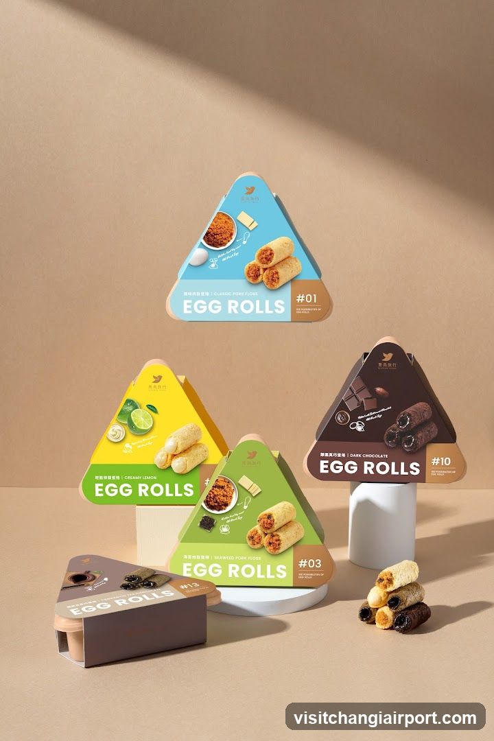 Egg Rolls Product Display