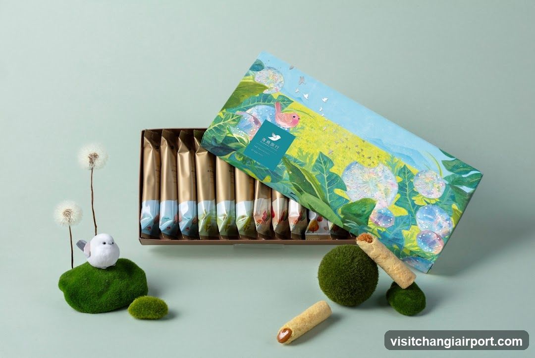 Product Display with Packaging and Decorative Elements