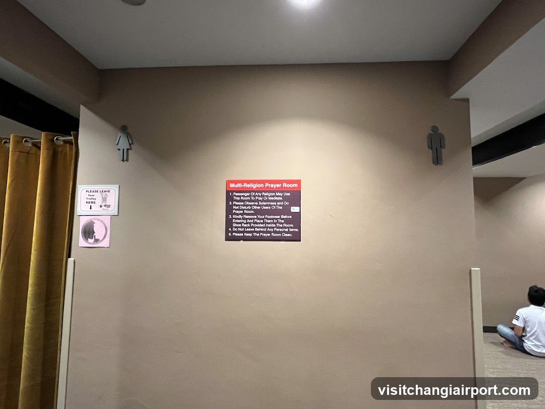 Multi-Religion Prayer Room Signage