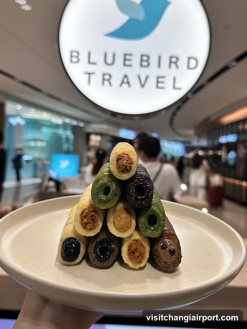 Bluebird Travel Dessert Display