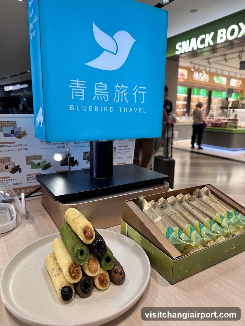 Bluebird Travel Snack Display