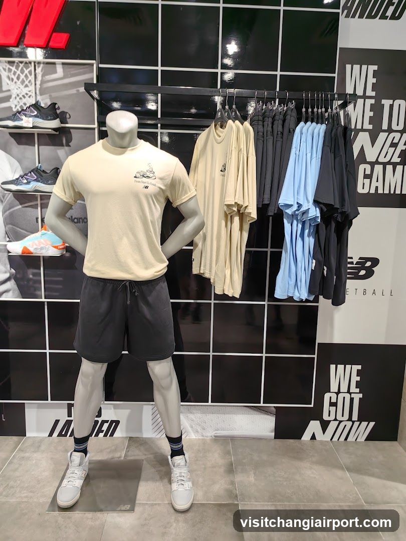 New Balance Store Interior Display