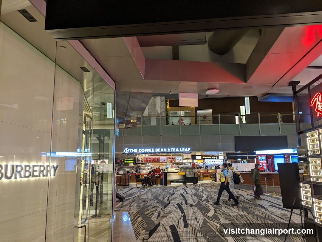 Airport Terminal Interior View