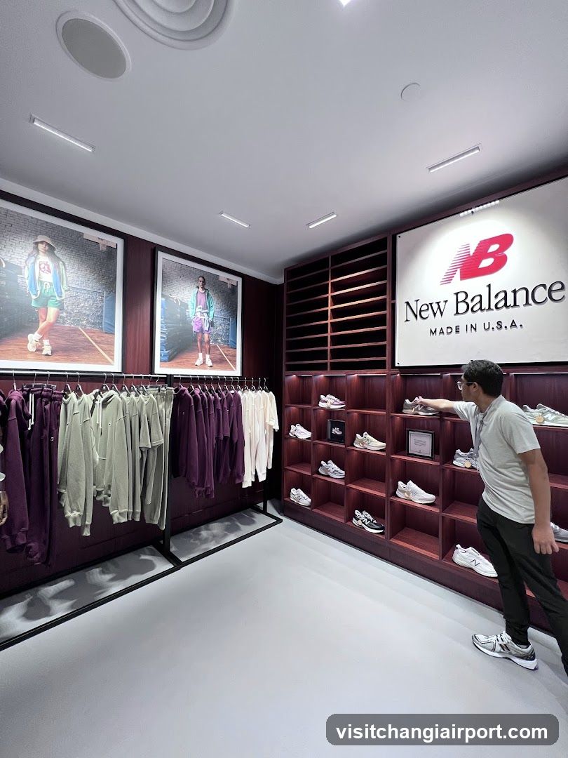 New Balance Store Interior