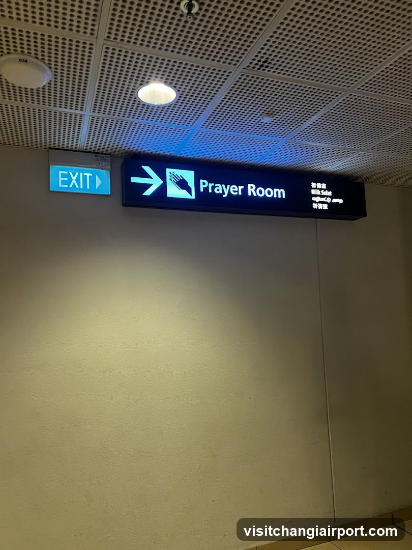 Prayer Room Signage