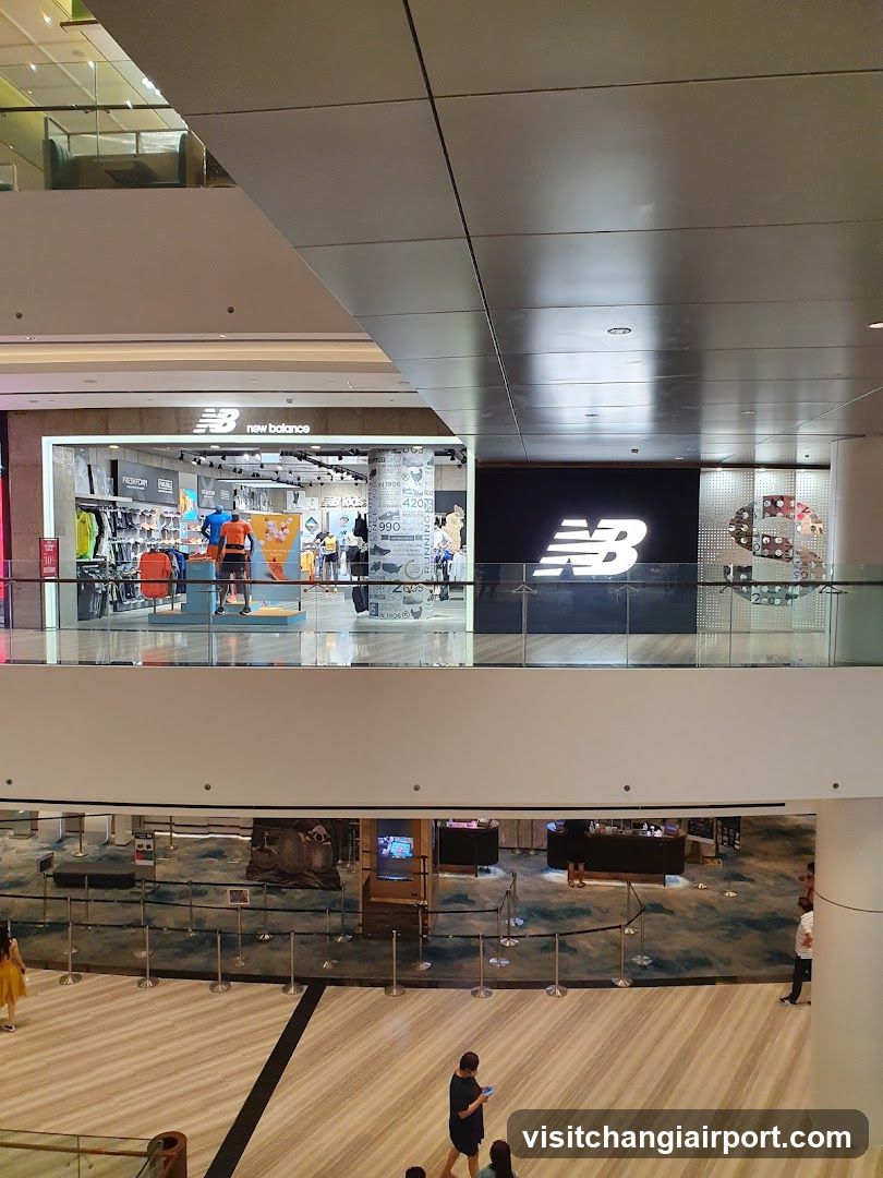 New Balance Store Interior View