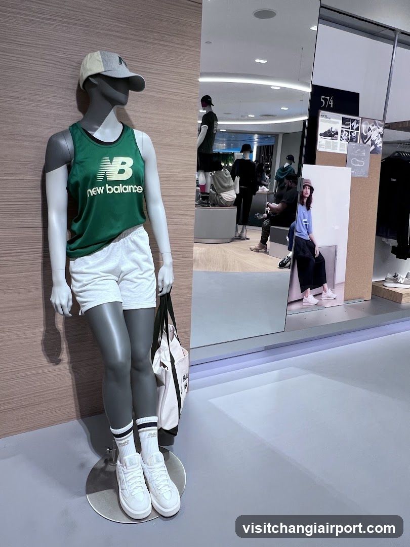 New Balance Store Interior Display
