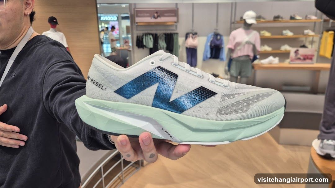 New Balance Rebel V1 Shoe Display