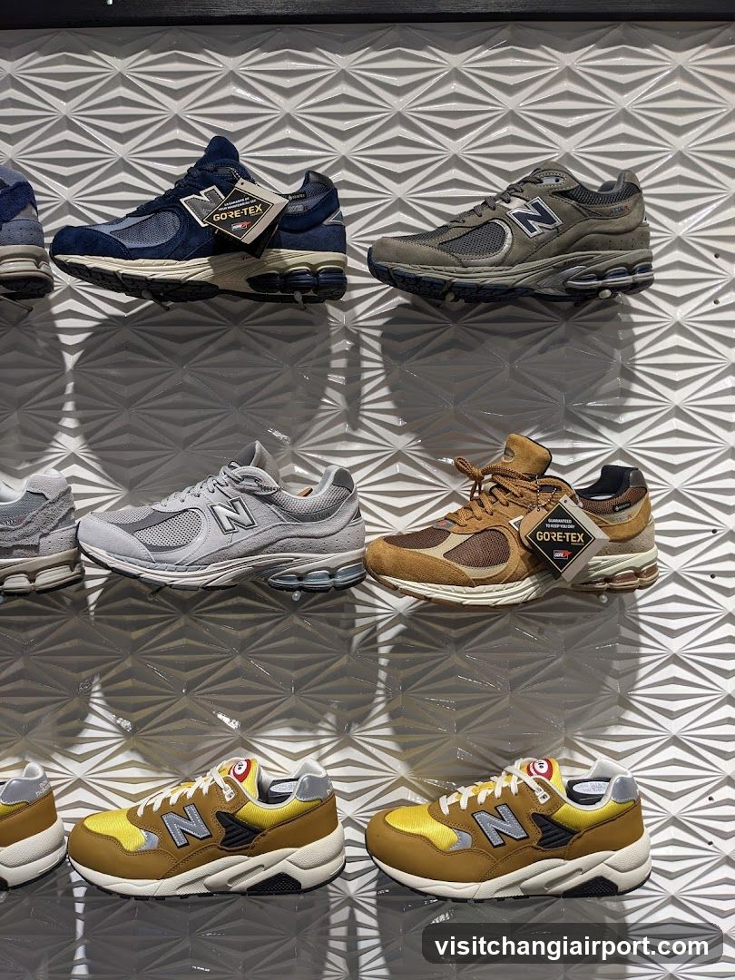 New Balance Sneaker Display
