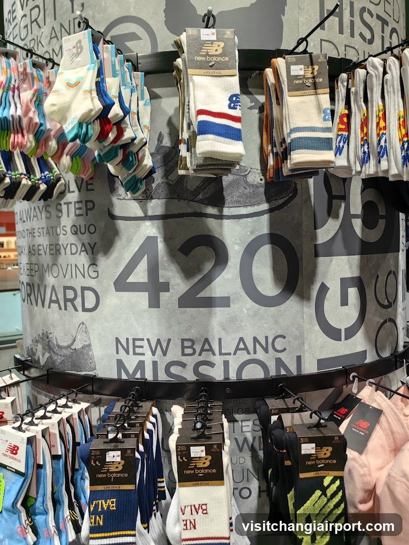New Balance Socks Display