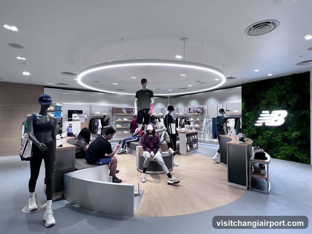 New Balance Store Interior