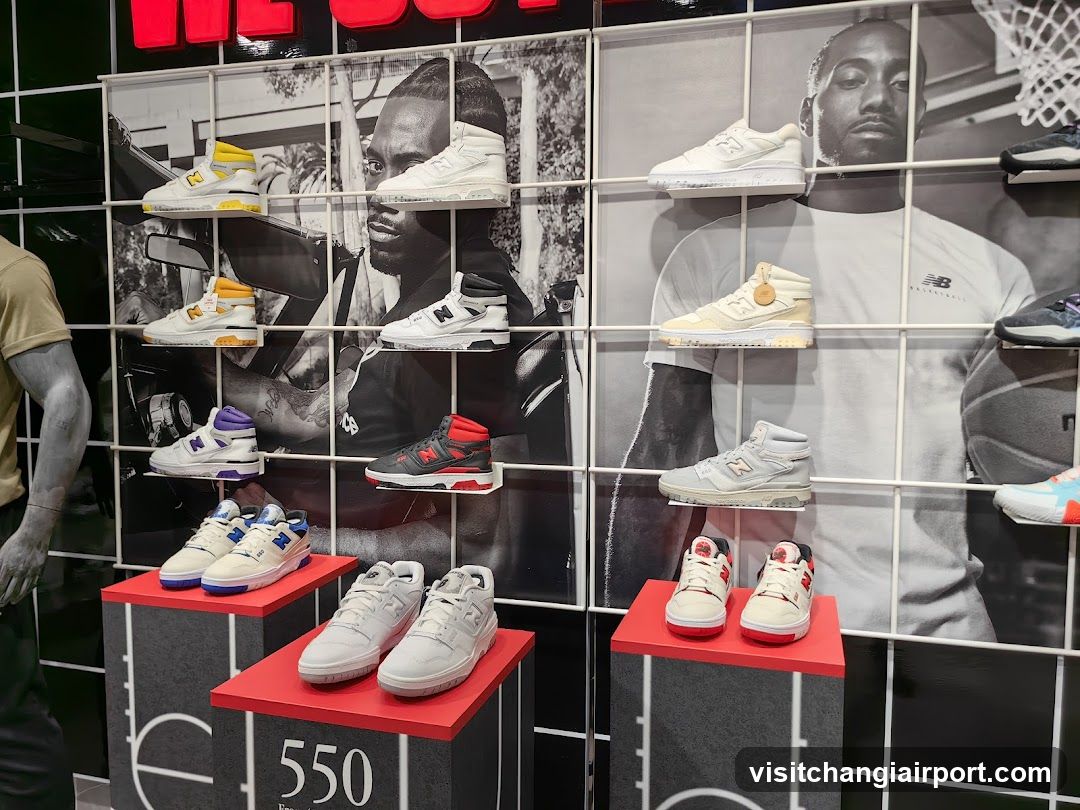 New Balance Sneaker Display