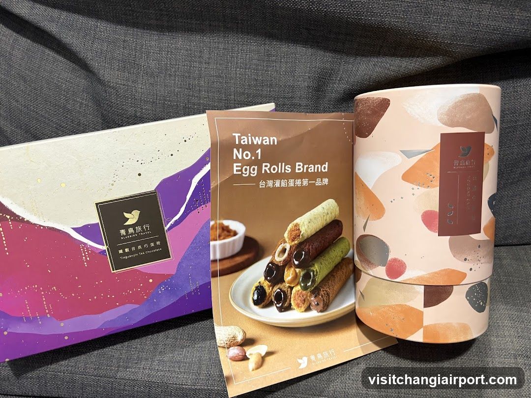 Taiwan Egg Rolls Product Display