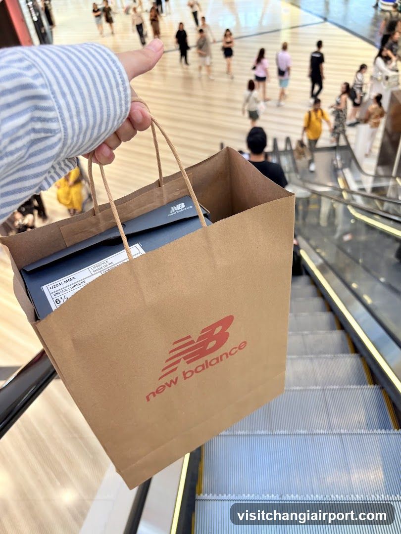 New Balance Shopping Bag in Mall