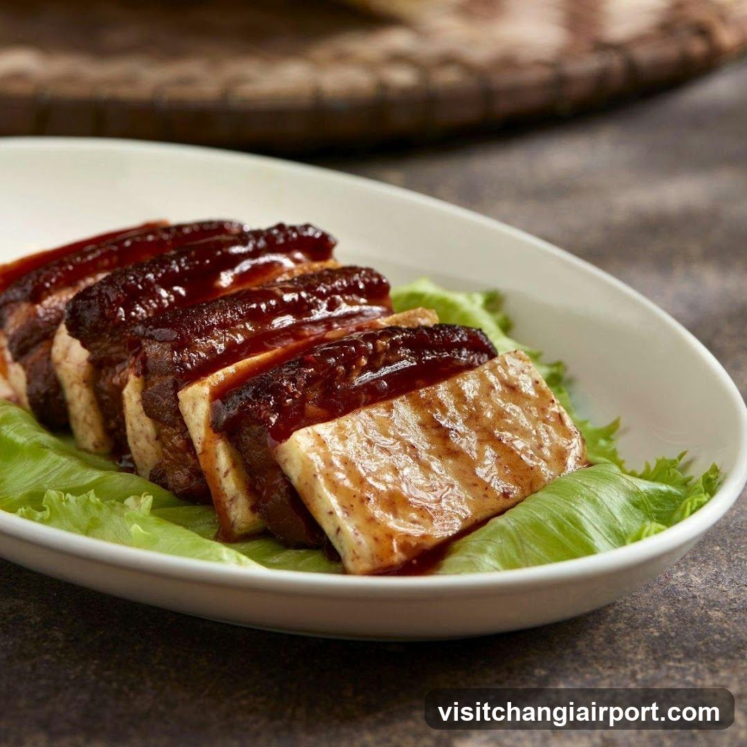 Glazed Tofu with Lettuce