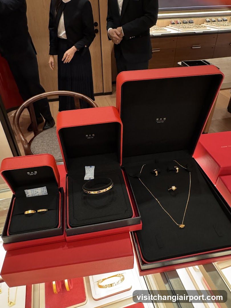 Jewelry Display in Store