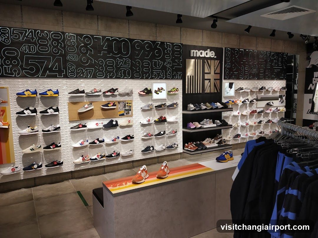 Shoe Store Interior Display
