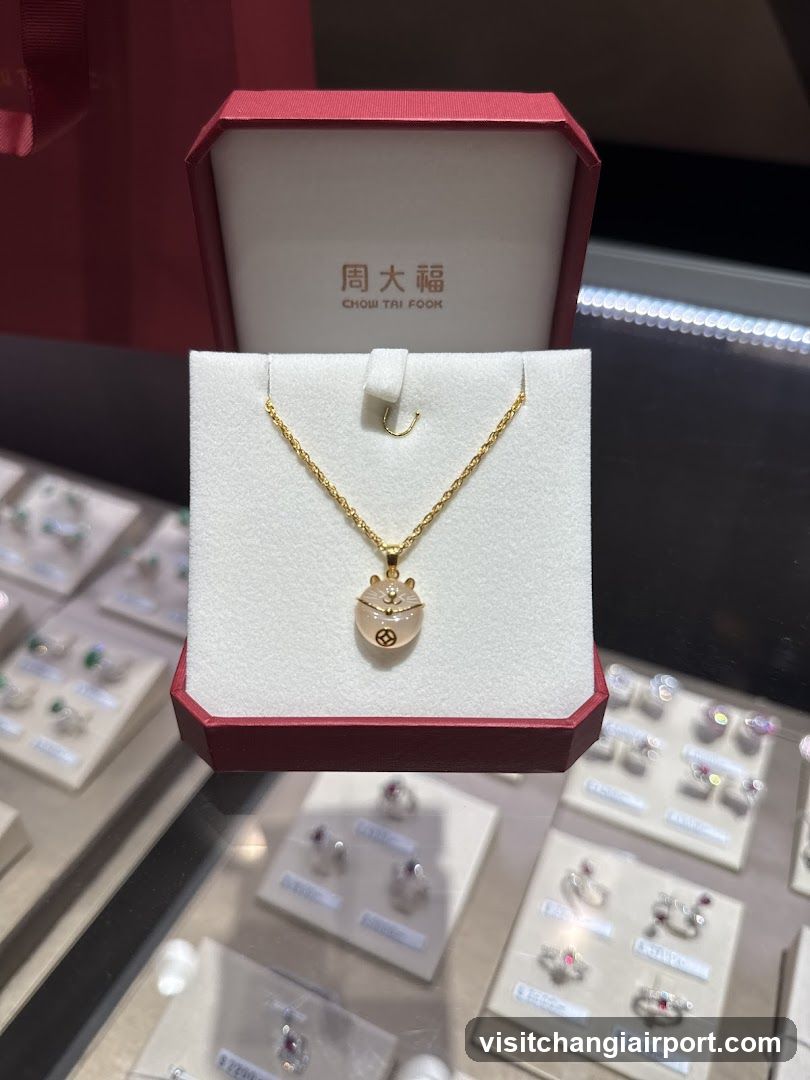 Chow Tai Fook Jewelry Display
