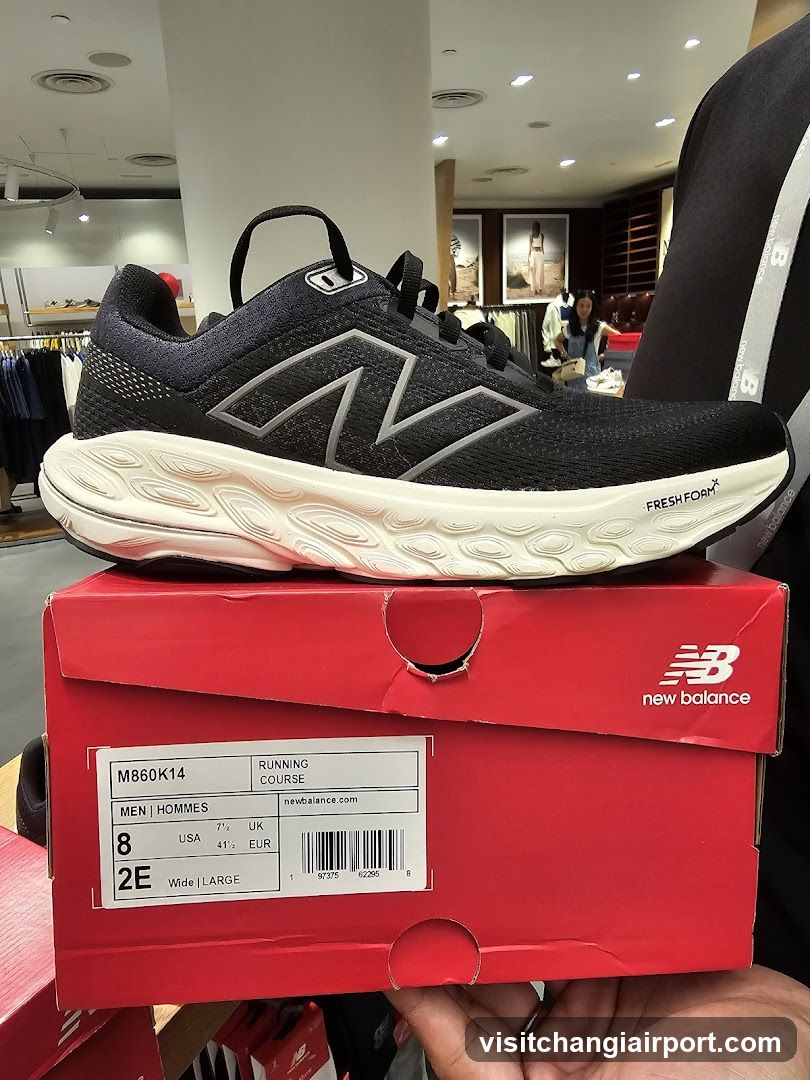 New Balance Shoe Display