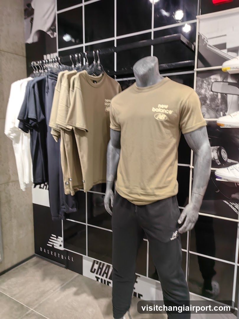 New Balance Store Interior Display