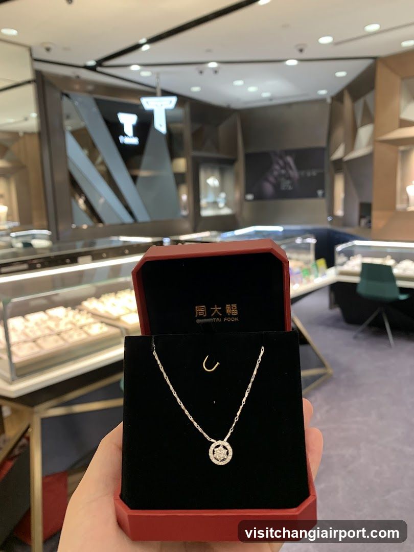 Jewelry Display in Store