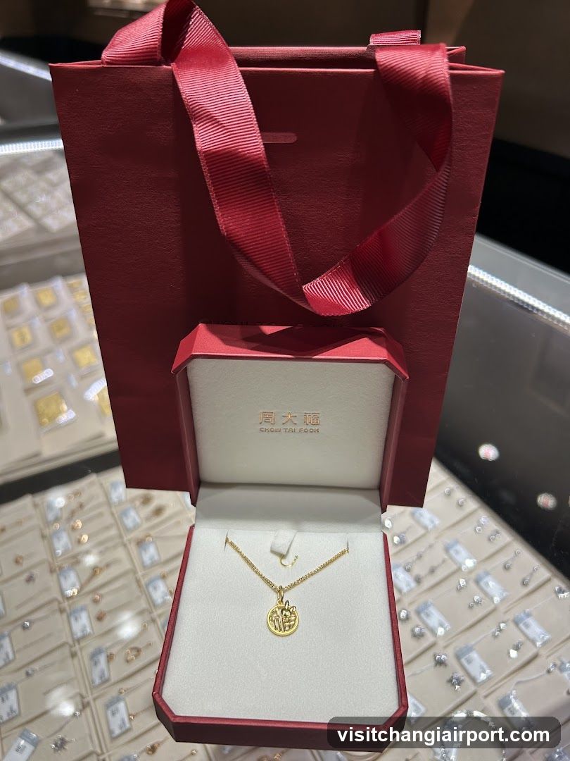 Chow Tai Fook Jewelry Display