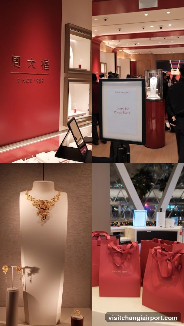 Chow Tai Fook Interior and Merchandise