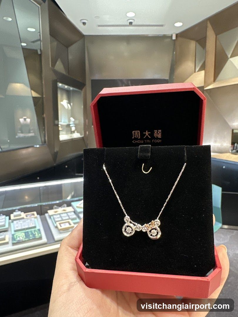 Chow Tai Fook Jewelry Display