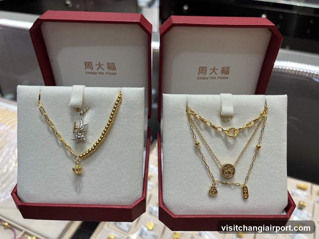 Chow Tai Fook Jewelry Display