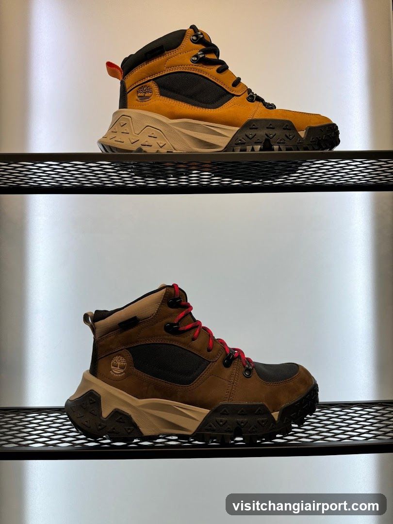 Timberland Boots Display