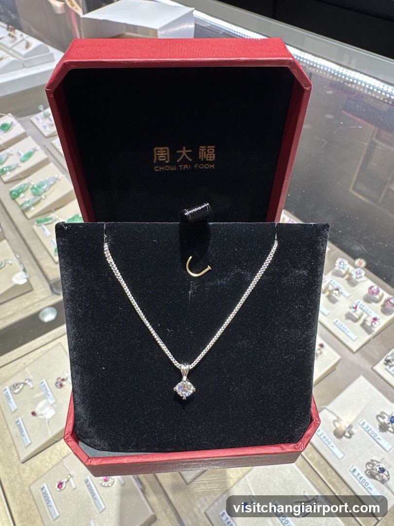 Chow Tai Fook Jewelry Display