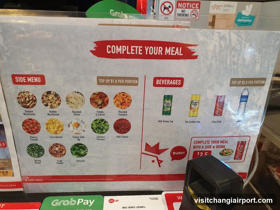 Complete Your Meal Menu Board