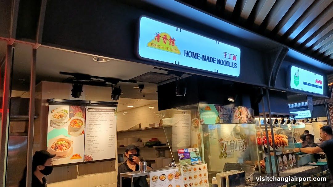 Food Stall Interior View
