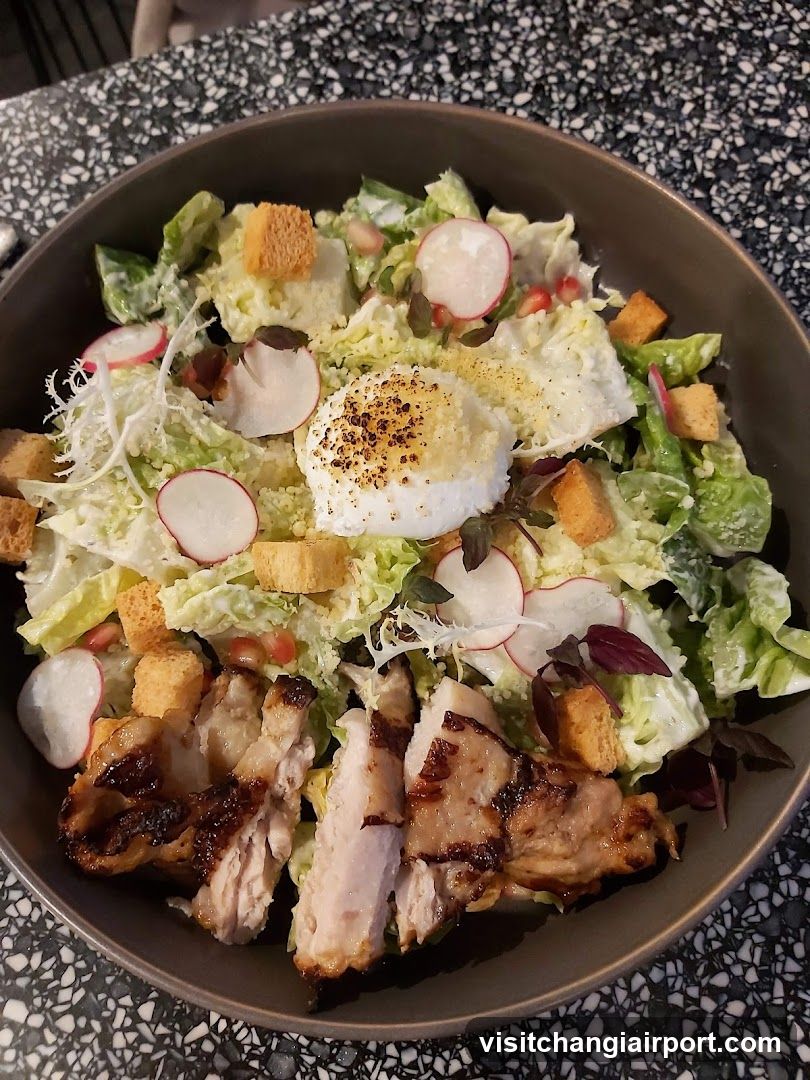 Grilled Chicken Caesar Salad Bowl