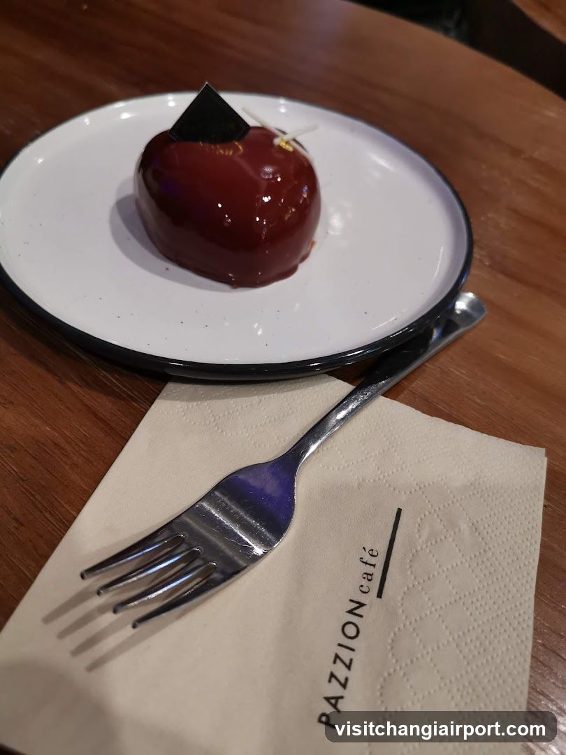 Dessert at Pazzion Café