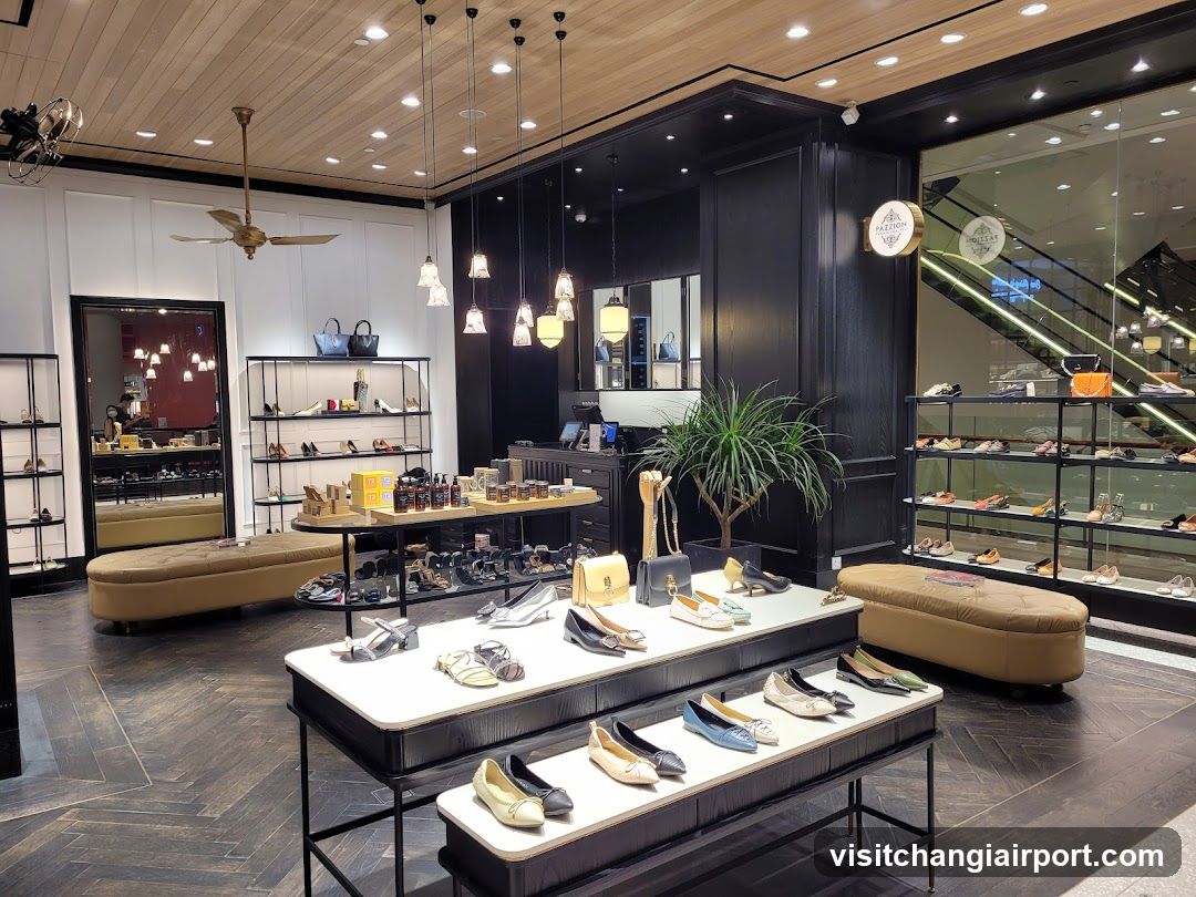 Luxury Shoe Store Interior
