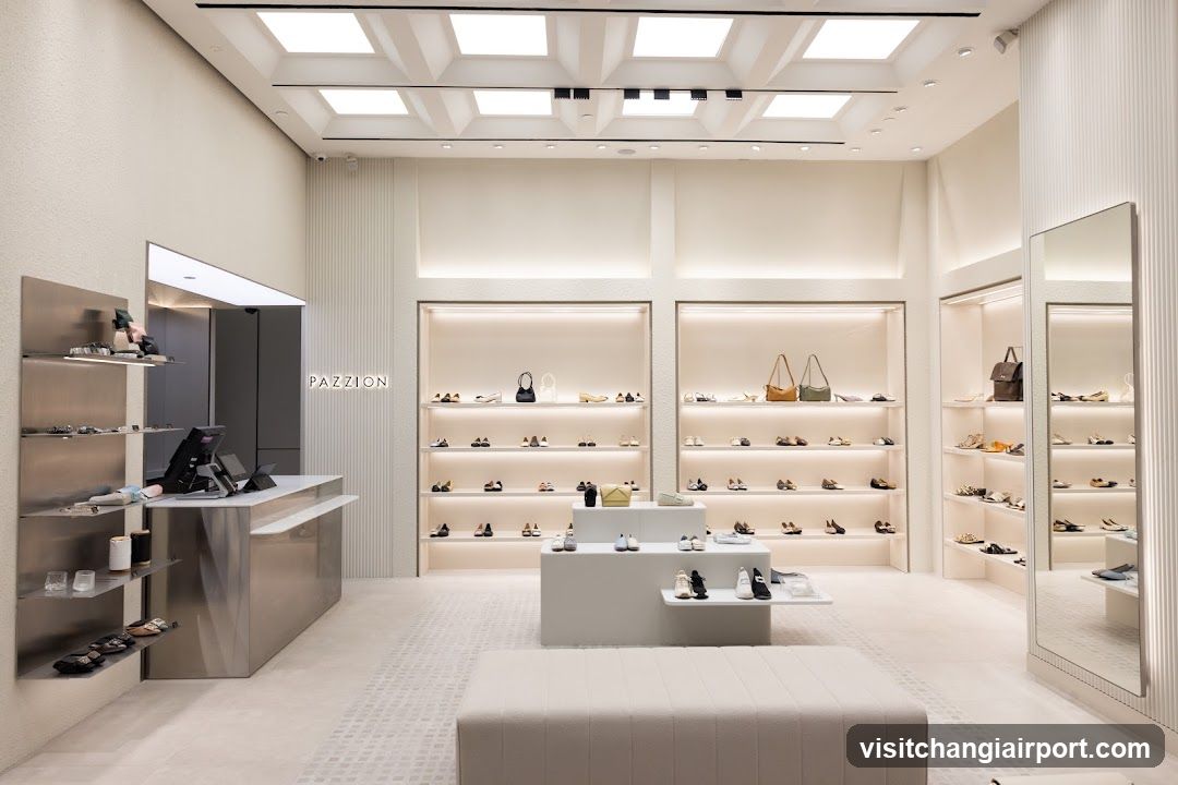 Luxury Shoe Store Interior