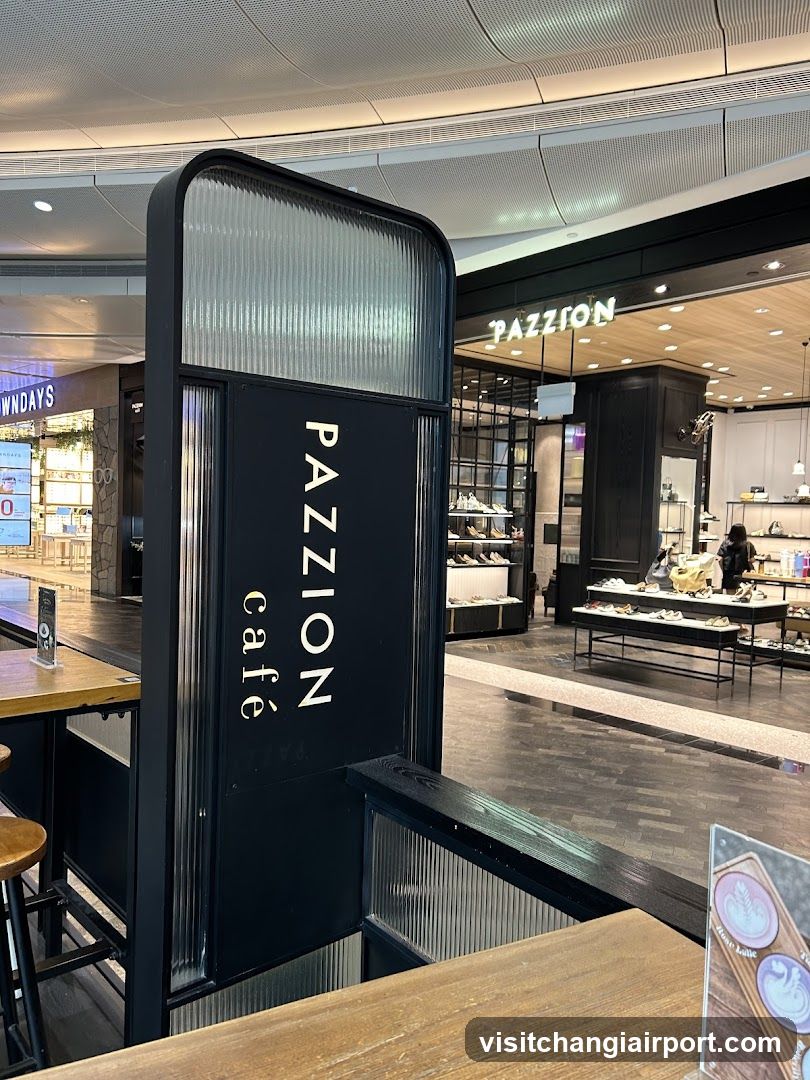 Pazzion Cafe Interior View