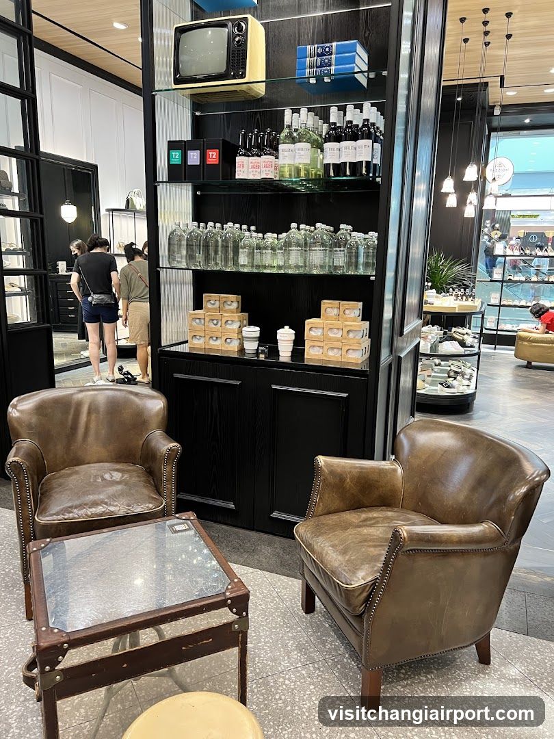 Interior Shop Display with Vintage Furniture