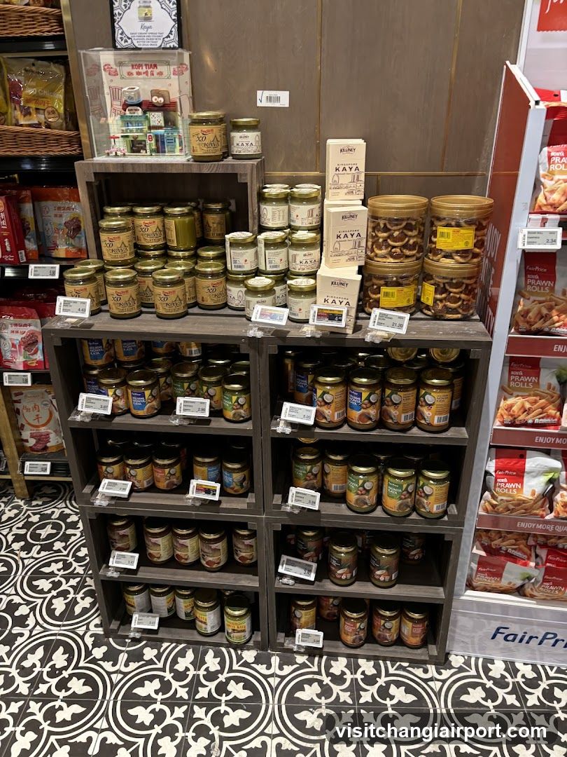 Kaya and Jams Display