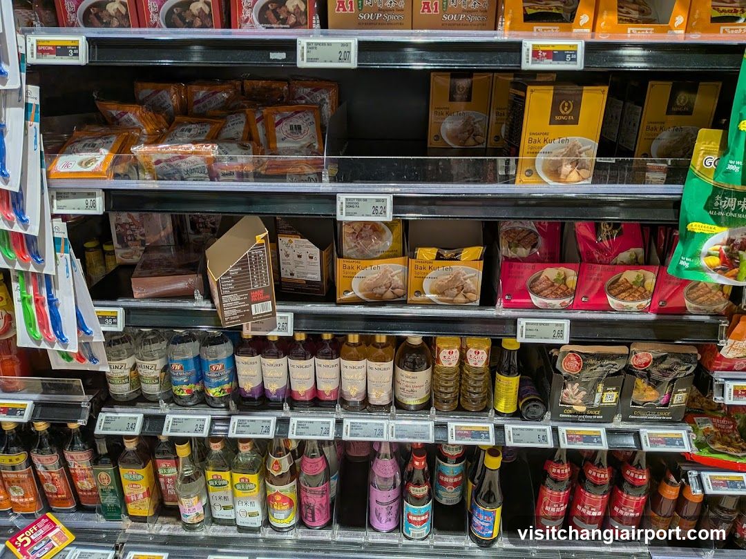 Grocery Store Shelf