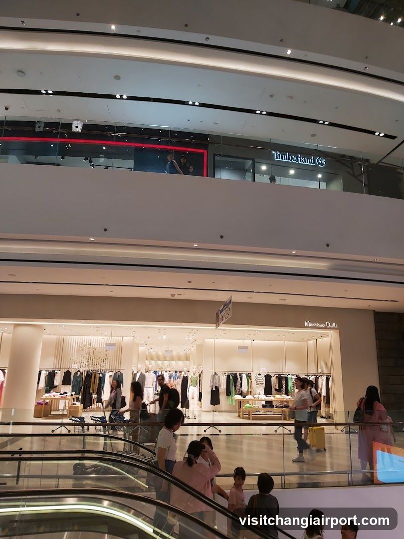 Shopping Mall Interior View