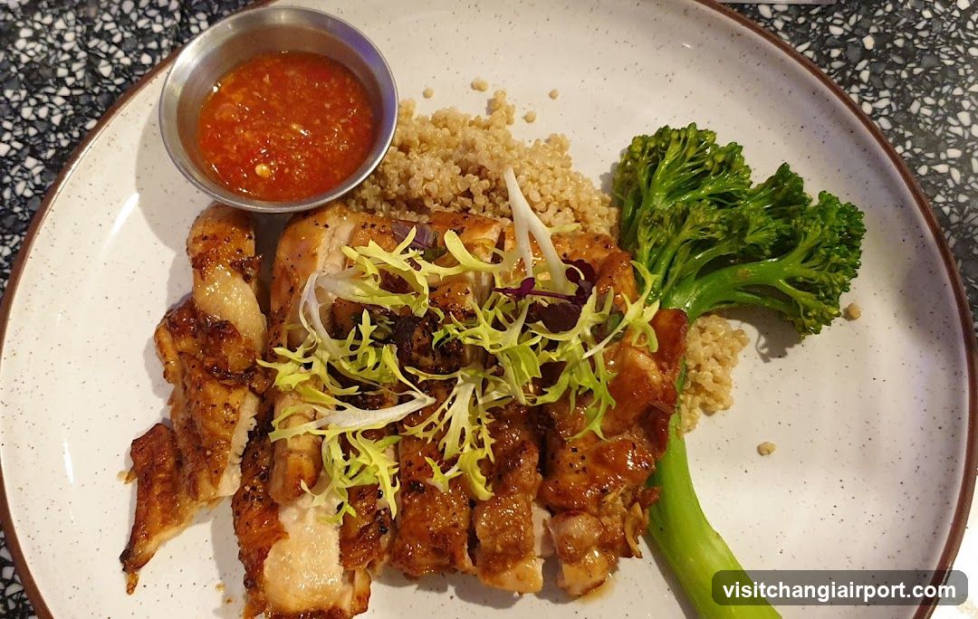 Grilled Chicken with Quinoa and Broccoli