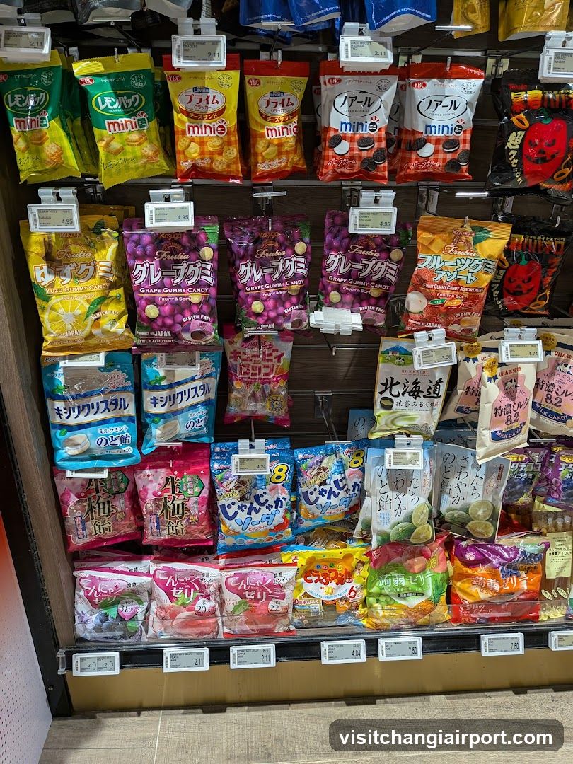 Candy and Snack Display Shelf