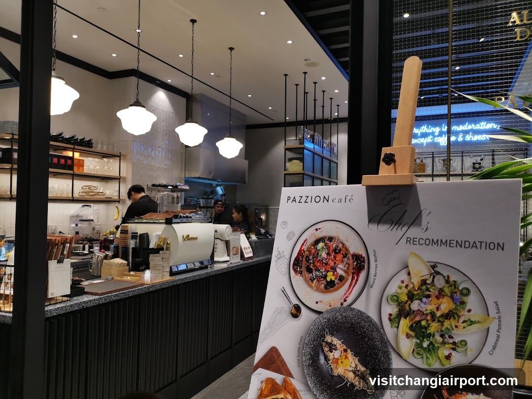 Pazzion Cafe Interior View
