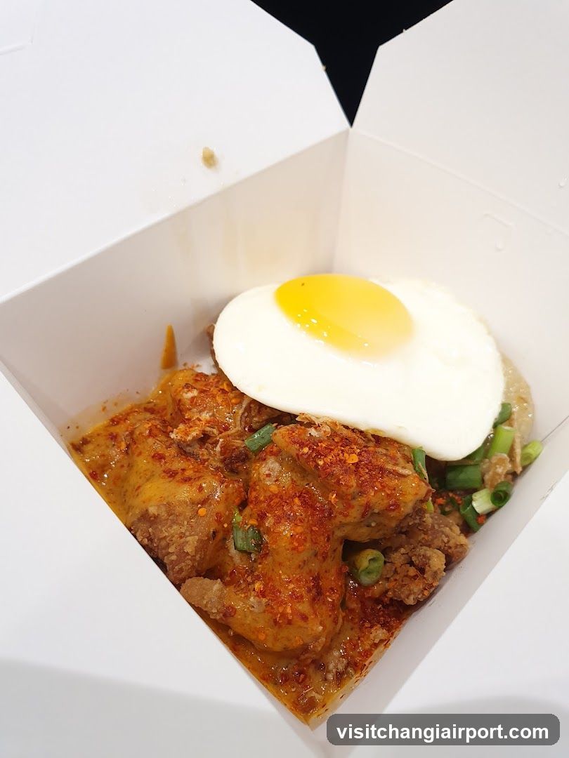Fried Chicken with Egg Bowl