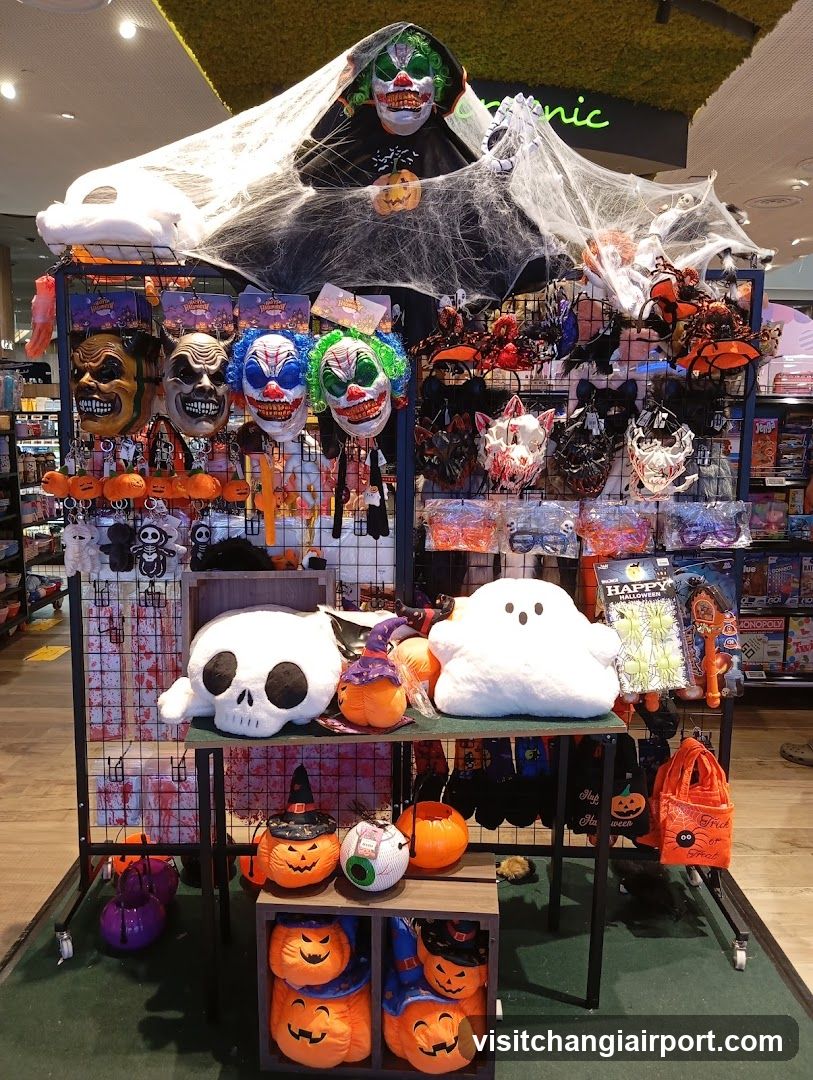 Halloween Merchandise Display