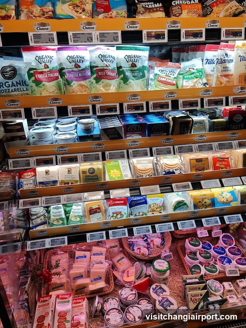 Cheese and Dairy Section