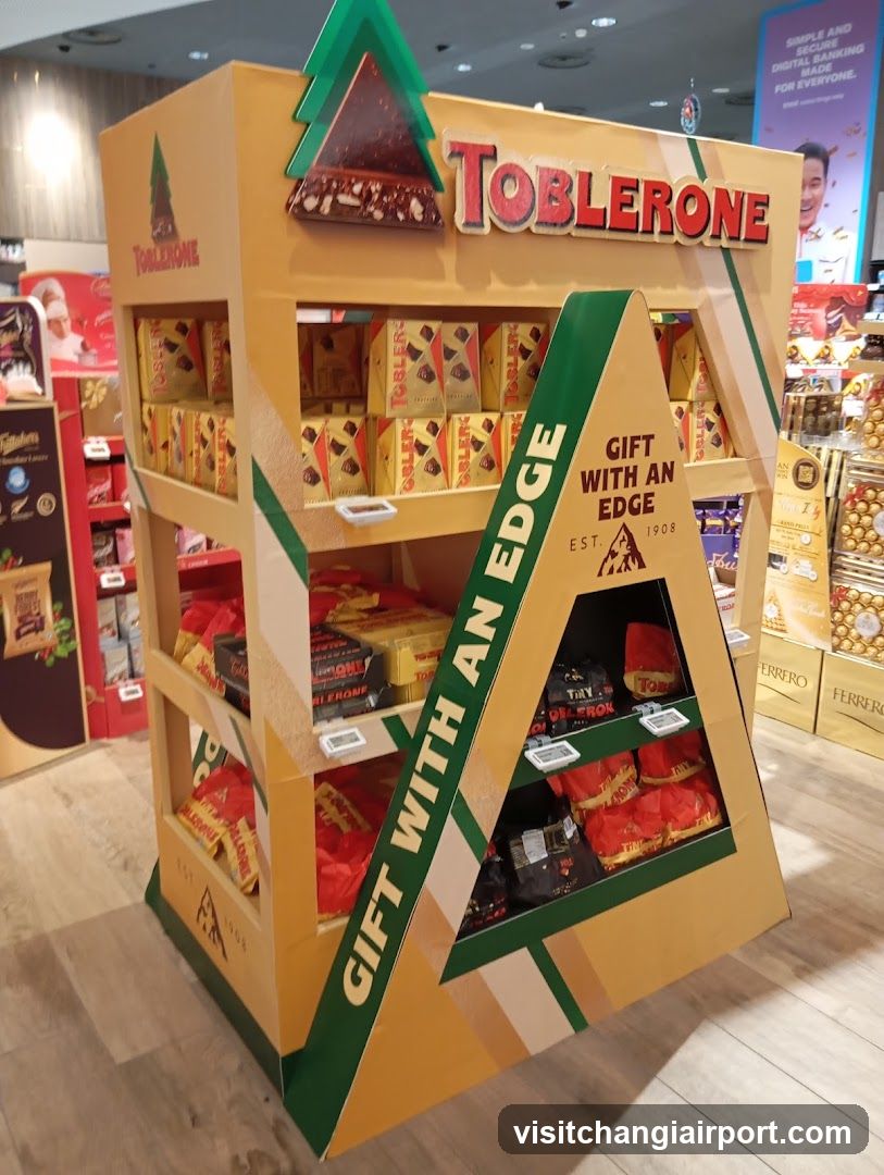 Toblerone Holiday Display